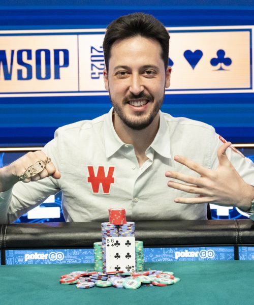 La leyenda Adrián Mateos alcanza su quinto brazalete WSOP y entra al club de los grandes antes de los 30