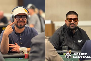 Los Mexicanos Oscar Avellaneda y Miguel Jiménez son parte de los 5 latinos en la mesa final del WSOP Daily #322
