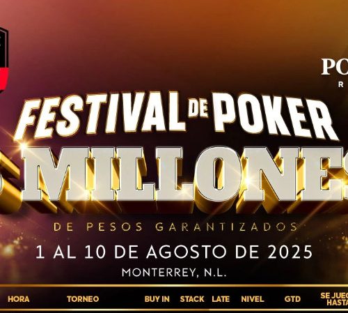 Monterrey se prepara para el Jubilee 6 Millones | el festival de poker más grande del norte de México