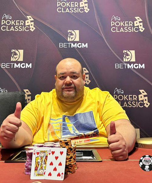Carlos Karova 🇲🇽 alcanza el 4-handed y cobra US$47.583 en el Aria Poker Classic 2025