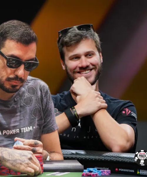 Kelvin Kerber y Peter Patricio llevan la bandera de Latinoamérica a la mesa final del TAG TEAM WSOP 2025