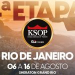 KSOP GGPoker 2025 – 4.ª Etapa | 6 al 16 de agosto – Río de Janeiro, Brasil
