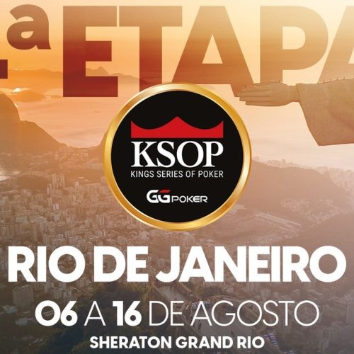 KSOP GGPoker 2025 – 4.ª Etapa | 6 al 16 de agosto – Río de Janeiro, Brasil