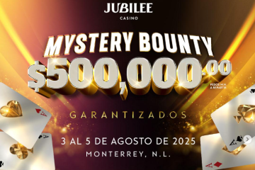 Mistery Bounty 500K GTD rompe su garantizado en el primer vuelo – Jubilee 6M Monterrey