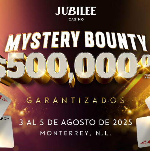 Mistery Bounty 500K GTD rompe su garantizado en el primer vuelo – Jubilee 6M Monterrey