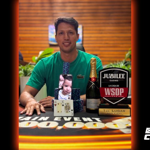 ¡Un Cooler en el River Sella la Victoria! Jesús Barreto se Corona Campeón del Histórico Main Event Jubilee 6M por 1.1Millones