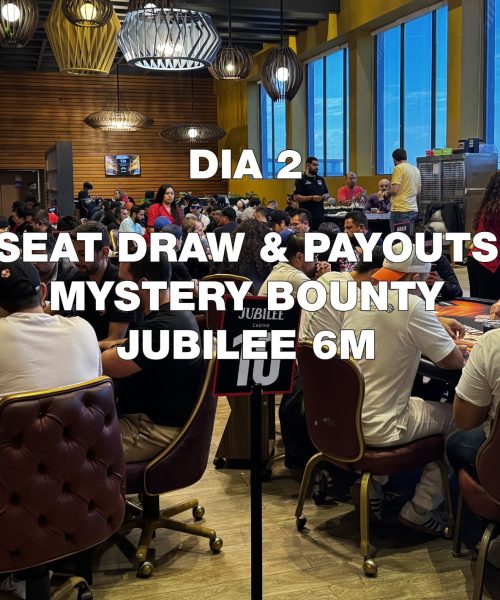 Mystery Bounty Jubilee 6M  Día 2 en marcha con 297 entradas y un pozo misterioso de $303.000 MXN