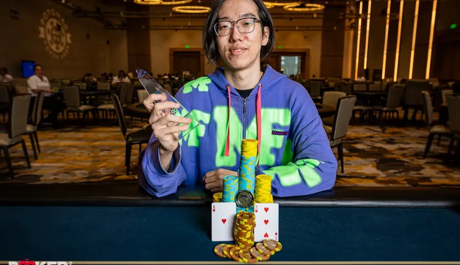 Haoyu Wang sorprende y se lleva el High Roller de $4K en el Potomac Poker Open