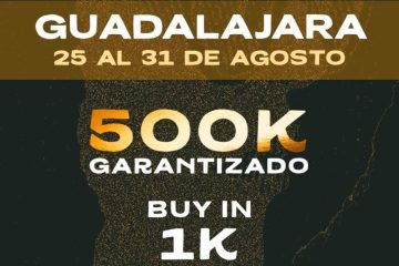 Guadalajara se alista para un torneo con $500,000 garantizados por solo $1,000 de entrada