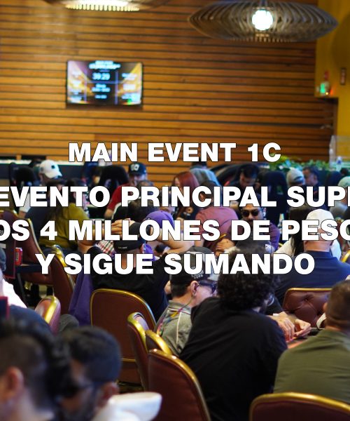 El Main Event del Festival Jubilee 6M ¡Rompe La Bolsa de Premios Superando los 4 Millones de Pesos!