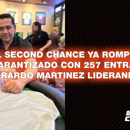 Gerardo Martínez Lidera la Acción del Día 1A del Second Chance 500K GTD