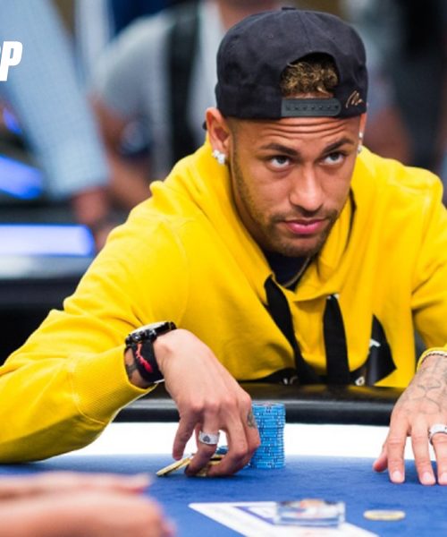 Neymar Jr se queda a un paso de conquistar su primer gran título de poker online