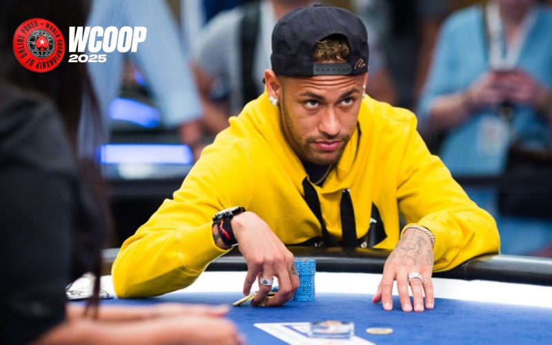Neymar Jr se queda a un paso de conquistar su primer gran título de poker online