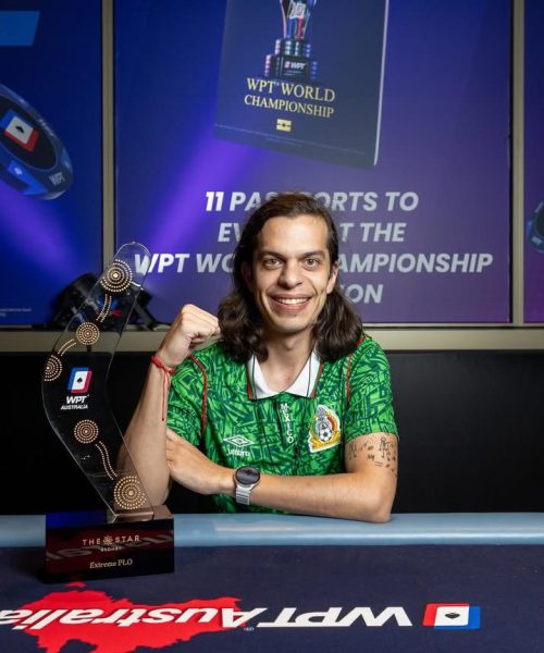 Crespo aportó el cuarto boomerang de campeón a la notoria campaña mexicana en el WPT Australia