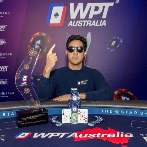 Barrios logró su segundo título personal y el quinto para México en el WPT Australia