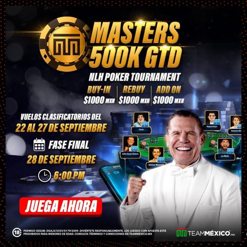 Arrancan los vuelos clasificatorios rumbo al Masters 500K GTD en Team México