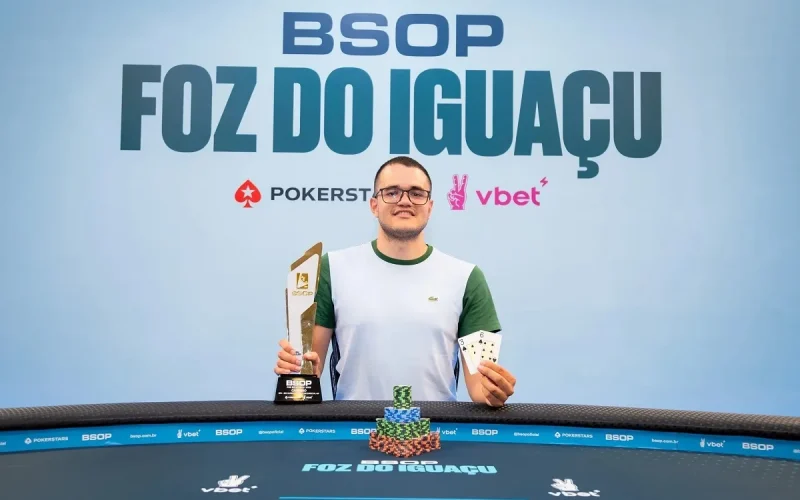 Serrano ganó dos High Rollers en tres días en Foz do Iguazú y es más líder que nunca en las BSOP