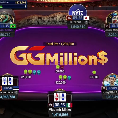 Mateos 🇪🇸  y Kerber 🇧🇷 en la mesa final de las GGMillion$ de GGPoker | Pinarello 🇦🇷  lidera una actuación histórica