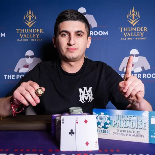 Rodríguez se calzó su primer anillo del Circuito de la Serie Mundial en Thunder Valley