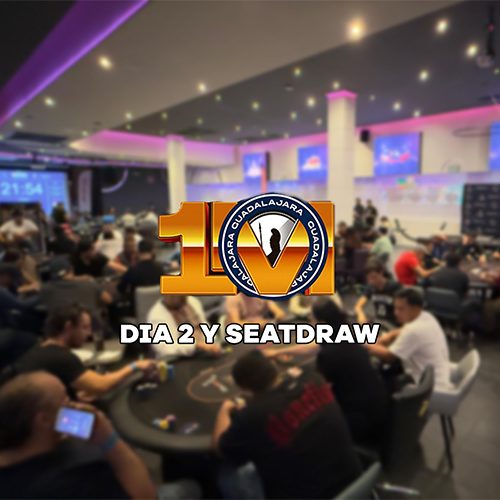 El torneo 1M GTD Guadalajara supera el garantizado con más de MX$1M en premios ¡Inicia el gran día 2!