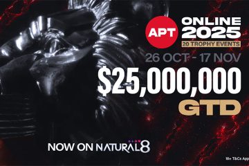 APT Online 2025 regresa con US$25.000.000 garantizados y 20 trofeos en juego