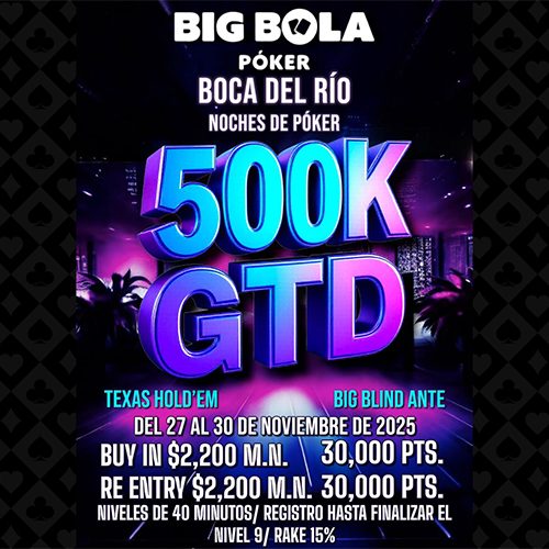 Boca del Río cerrará noviembre con un evento de élite, al ser sede del GTD500K del BigBola