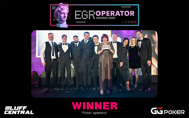 ¡Imparables! GGPoker conquista por segundo año consecutivo el título de Mejor Operador de Poker del Mundo en los EGR Awards 2025