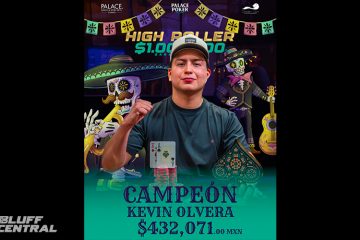 Olvera levantó el trofeo de más alto valor en las PSOP Calaverita, en Puebla