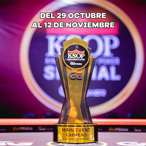Todo listo para el KSOP GGPoker 2025 en Balneário Camboriú