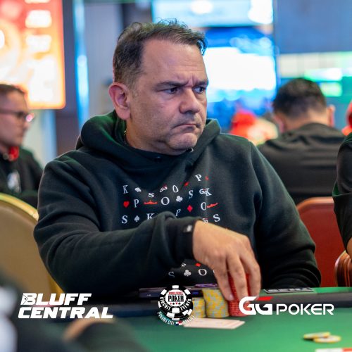 Martínez fue el más fuerte en los duelos del vuelo 1C en el torneo Gladiador del WSOP-C Panamá