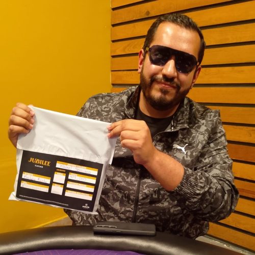 Segoviano abrió la senda hacia el Día 2, en el inicio del Mystery Bounty en el Casino Jubilee
