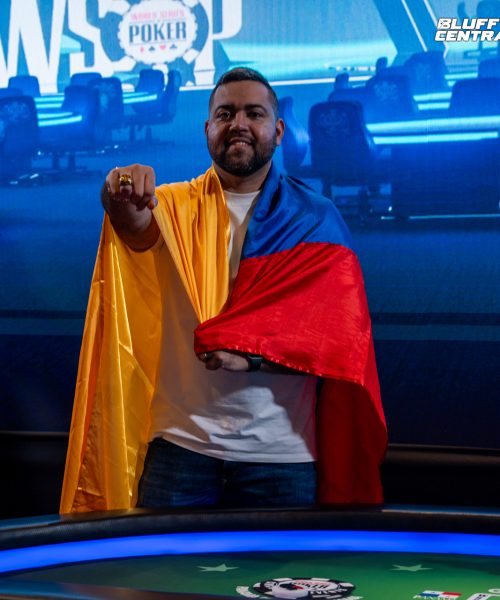 Guzmán puso el título mayor en la cosecha colombiana, con su victoria en el torneo central del WSOP-C Panamá