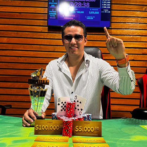 Manuel Cazares conquista el Mystery Bounty del Jubilee 6M por un cobro de MX$241.451
