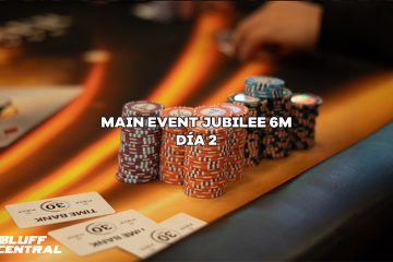 El main event del Jubilee 6M rompe su garantizado con 825 entradas y MX$4.207.500 en la bolsa de premios