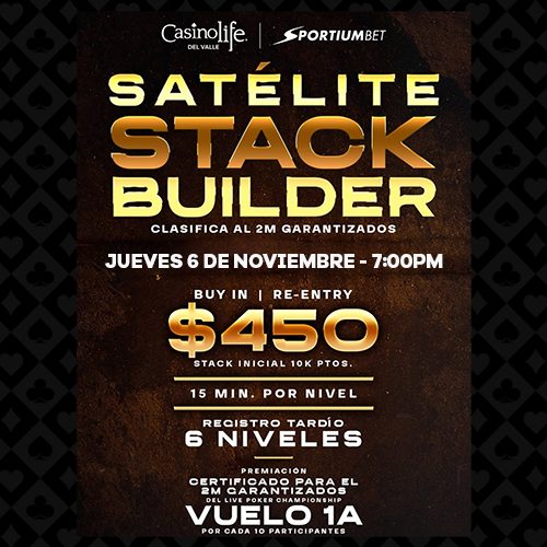 Nuevos clasificados rumbo al 2 Millones del Casino Life CDMX