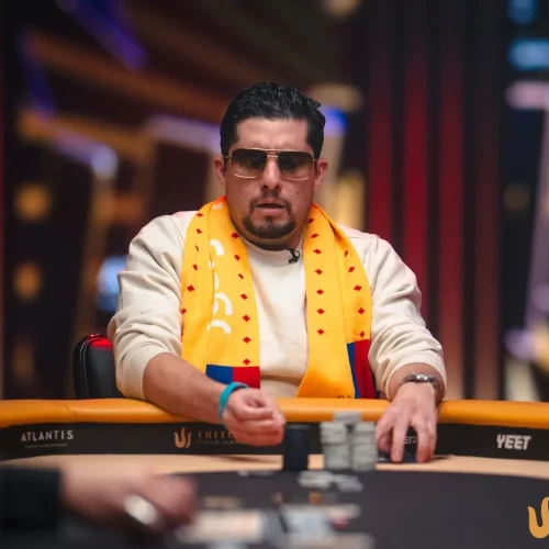 Andrade estuvo a punto de extender el dominio latinoamericano en el Triton Invitational