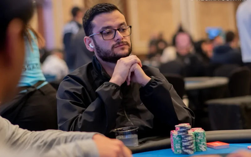 Pineda llega como el mejor hispano a la jornada que definirá los finalistas en el Super Main Event de las WSOP Paradise