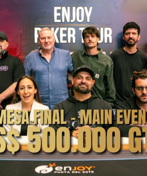 Pamsi 🇦🇷 vuelve a brillar en el Enjoy Poker Tour | 5to lugar de Main Event y una campaña inolvidable en Punta del Este