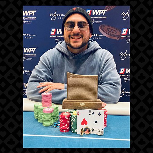 Erick Mourend 🇲🇽 se corona campeón del WPT US$3K NLH PKO en Wynn Las Vegas por más de MX$1.7 Millones
