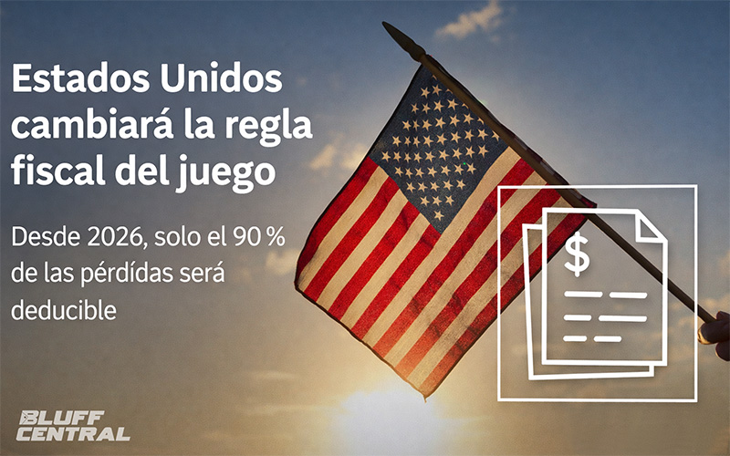 Estados Unidos 🇺🇸 cambiará la regla fiscal del juego y podría cobrar impuestos incluso a jugadores que no ganan dinero