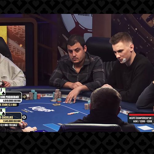 Gómez estuvo muy cerca de quedarse con el anillo más importante en el WSOP-C Rozvadov