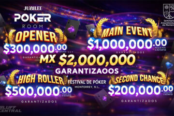 Jubilee Poker Room lanza su primer gran festival de 2026 con MX $2.000.000 garantizados en Monterrey