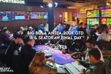 ANTEA 200K GTD explota en el Día 1B | 166 entradas para un pozo total de MX$355,980