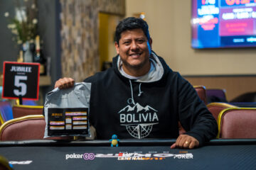 Morales 🇧🇴 sacó ventaja en el vuelo 1A del Mystery Bounty en el Festival 6M del Casino Jubilee