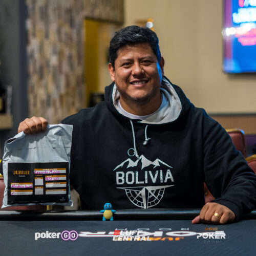 Morales 🇧🇴 sacó ventaja en el vuelo 1A del Mystery Bounty en el Festival 6M del Casino Jubilee
