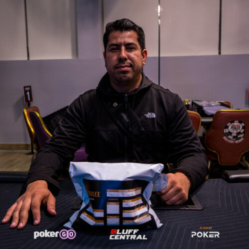 Flores sumó más fichas en el vuelo 1B del Evento Principal en el Festival 6M del Jubilee