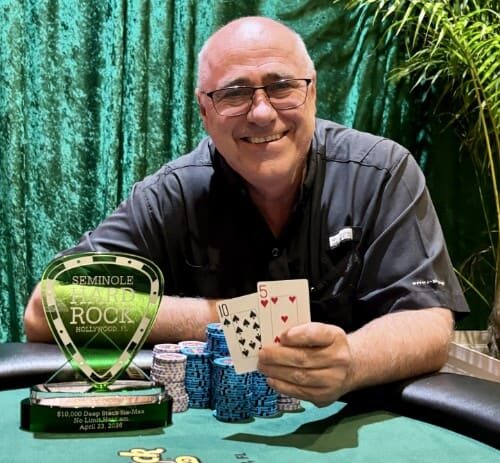 Iadisernia mantuvo su paso arrasador en los Estados Unidos y sumó el octavo trofeo latino en el Seminole Hard Rock Poker Showdown