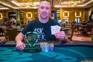 Yunis se sumó a la gran campaña latinoamericana en el Seminole Hard Rock Poker Showdown, con un título por la vía del Heads Up
