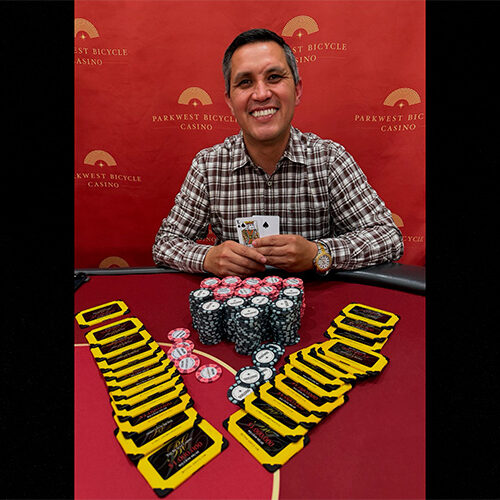 Peña Michel se quedó con el título y la mejor parte del botín en el acuerdo que definió el Mega Millions del Bicycle Casino