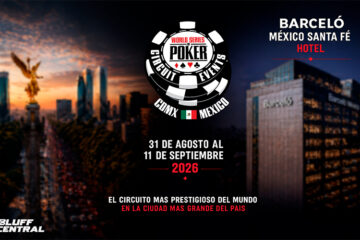WSOP Circuit regresa a México | CDMX será sede de un festival histórico en el Barceló Santa Fe